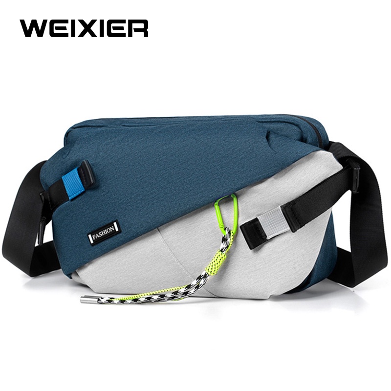 WEIXIER D247 Tas Selempang Pria Sling Bag Anti Air WK-SBY