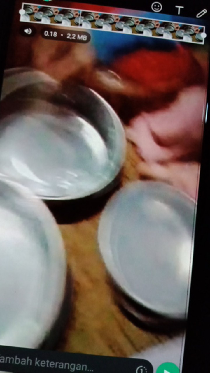 Panci Susun 5 Stenless Beranak Box Biru