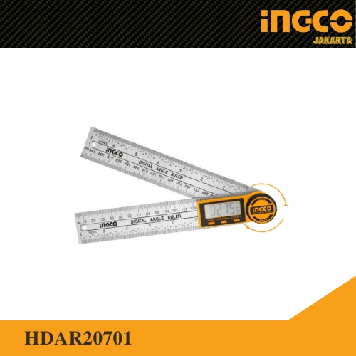 Penggaris Sudut Siku / Digital Angle Ruler (40cm) INGCO HDAR20701