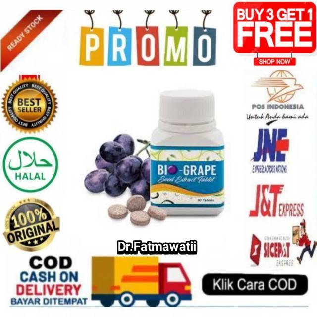 

TERBARU - Bio Grape Obat Redakan Gula Darah Dan Kolestrol 100% BIO GRAPE SEED Terbaik