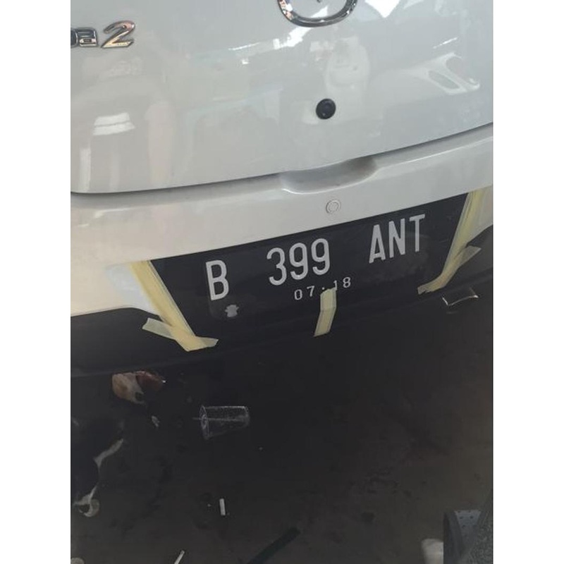 Plat NOMOR Akrilik Cembung non lampu khusus mobil / motor