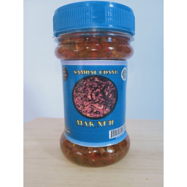 

sambal mak nur/sambal udang/sambal murah 150gr