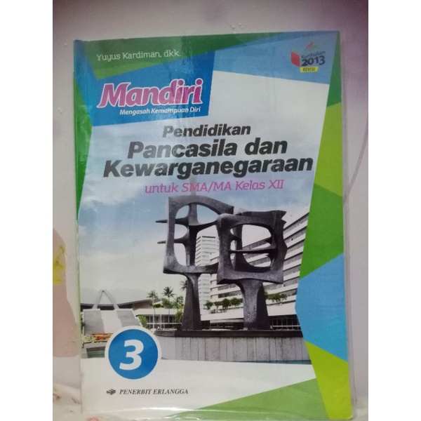 Buku Mandiri Ppkn Kelas 12 Erlangga