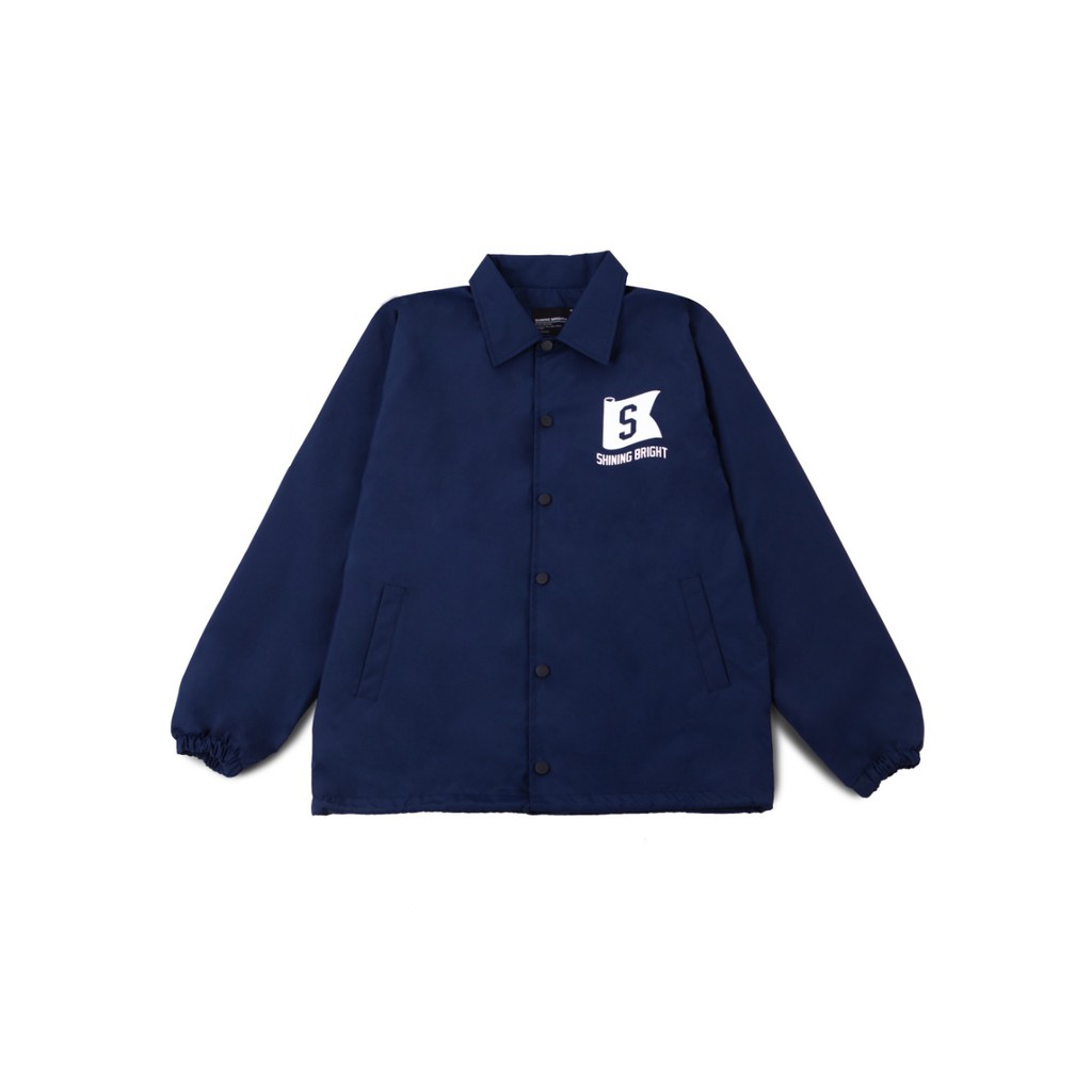 Shining Bright Maiko Coach Jacket - Navy