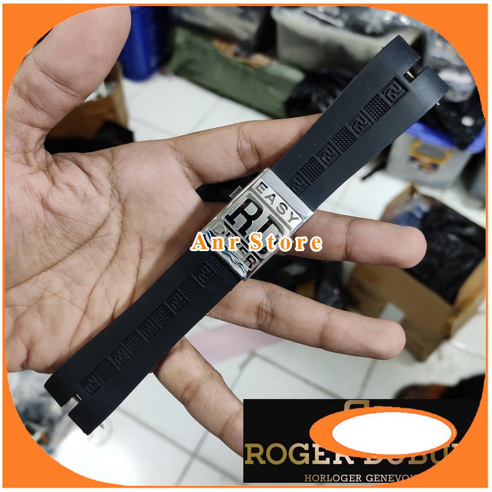 Tali Jam Tangan Rogger Dubuis Rogerdubuis Easy Diver Rubber Engsel