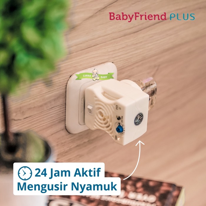 ELEK143 ALAT PENGUSIR NYAMUK TECNIMED BABY FRIEND PLUS ULTRASONIK 6900