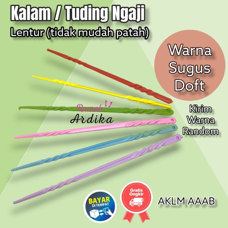 

Tuding Ngaji Kalam Baca Quran Penanda Ngaji Anti Patah Lentur Awet
