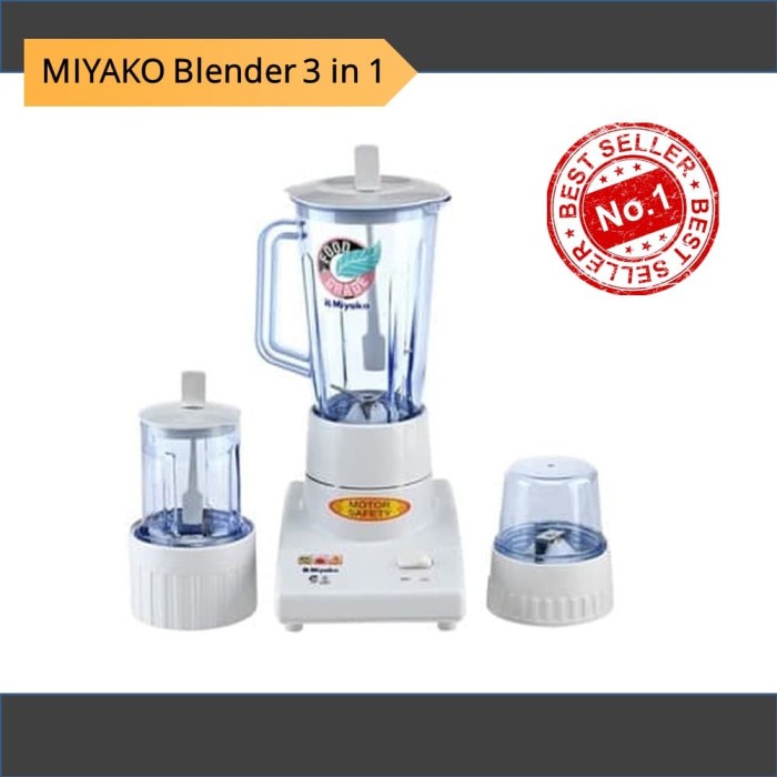 vd201eeq Miyako Blender 3 In 1 Jus Daging Smoothie Plastik Bukan Kaca Gelas Fsfs201J