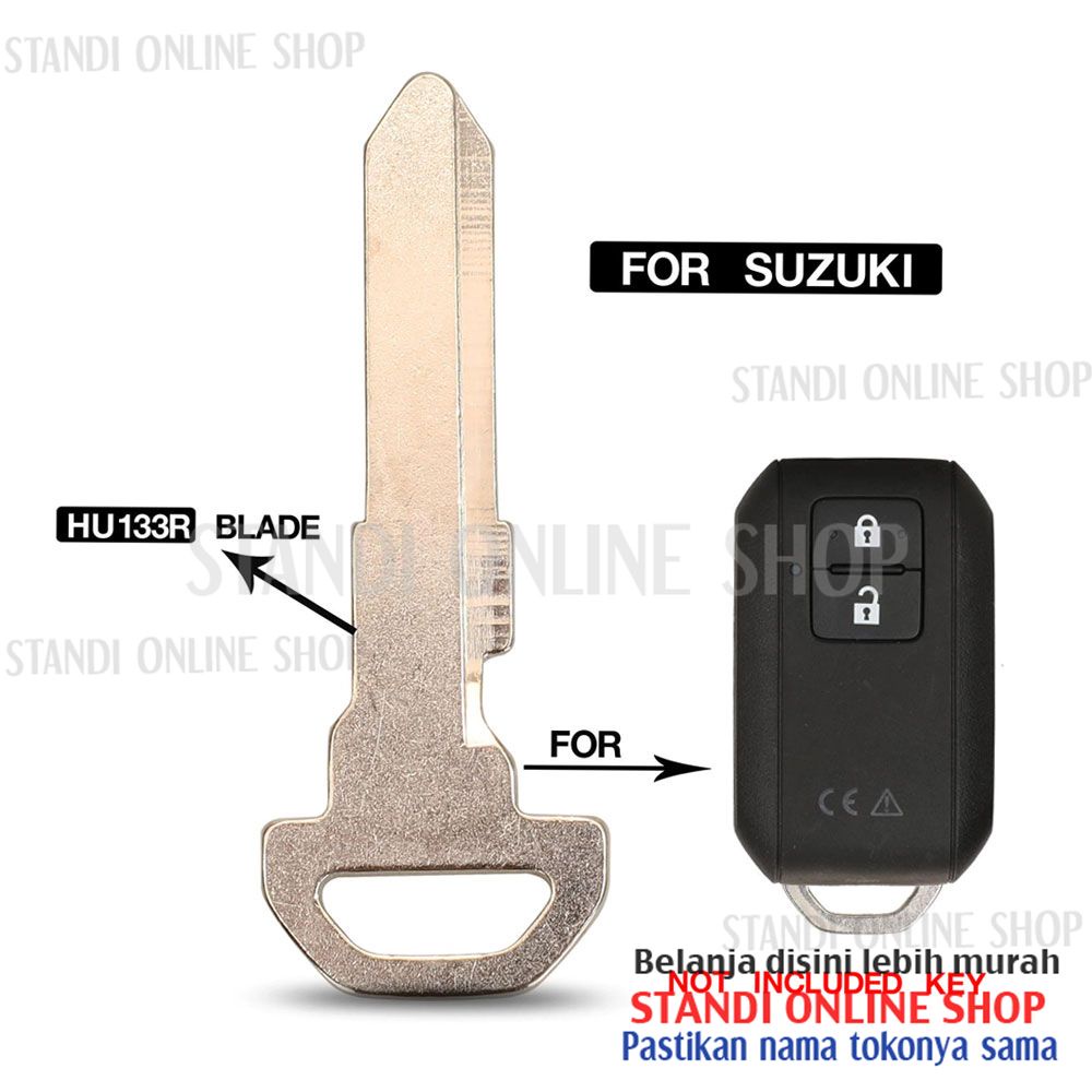 Kunci Emergency Anak Kunci Smartkey Suzuki Ertiga XL7 Swift Baleno