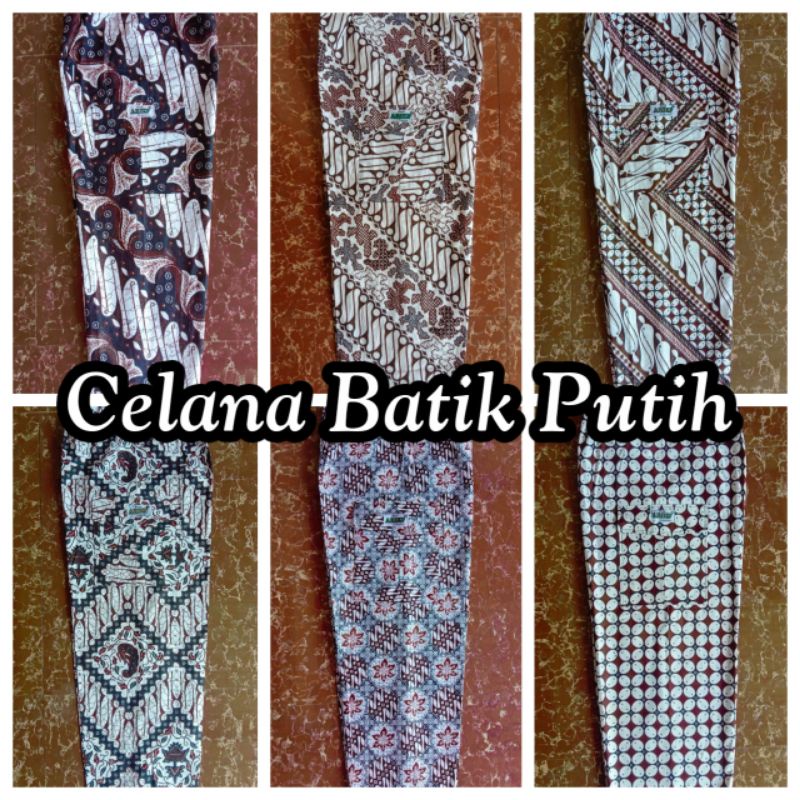 Celana Batik Panjang Ukuran Standar/Celana Boim/Celana Murah/Celana Betawi/Celana Batik Pekalongan/COD