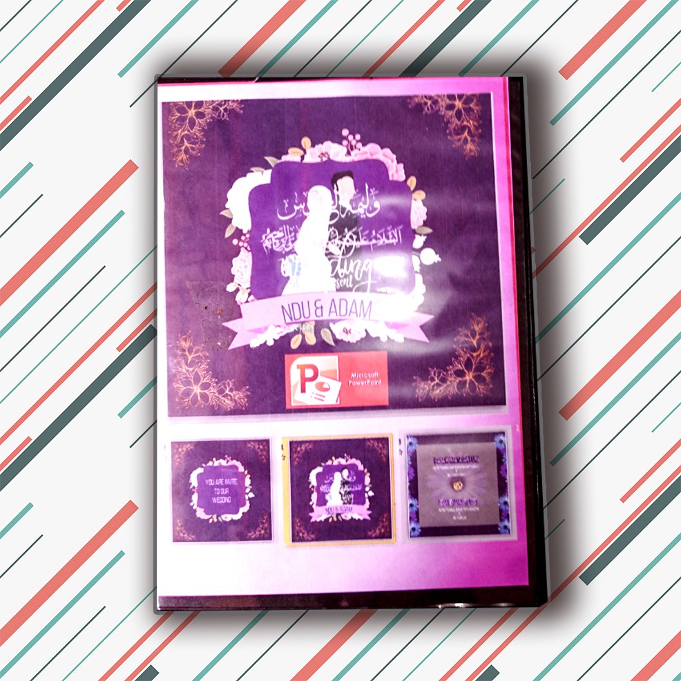 TEMPLATE UNDANGAN DIGITAL POWERPOINT FORMTA PPT UNDANGAN MEDIA SOSIAL