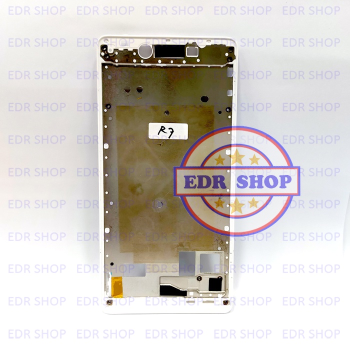 Tatakan Lcd Oppo R7 R7F Frame Bazel Tulang Tengah Dudukan Mesin Original