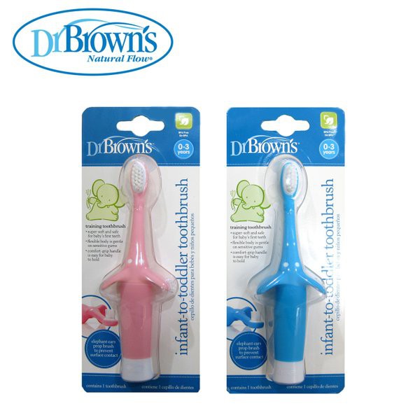 Dr.Brown's Infant to Toddler Toothbrush (Sikat gigi anak)