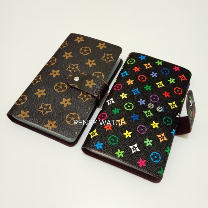 Dompet Kartu Card Holder Pria Wanita Motif Lv 96