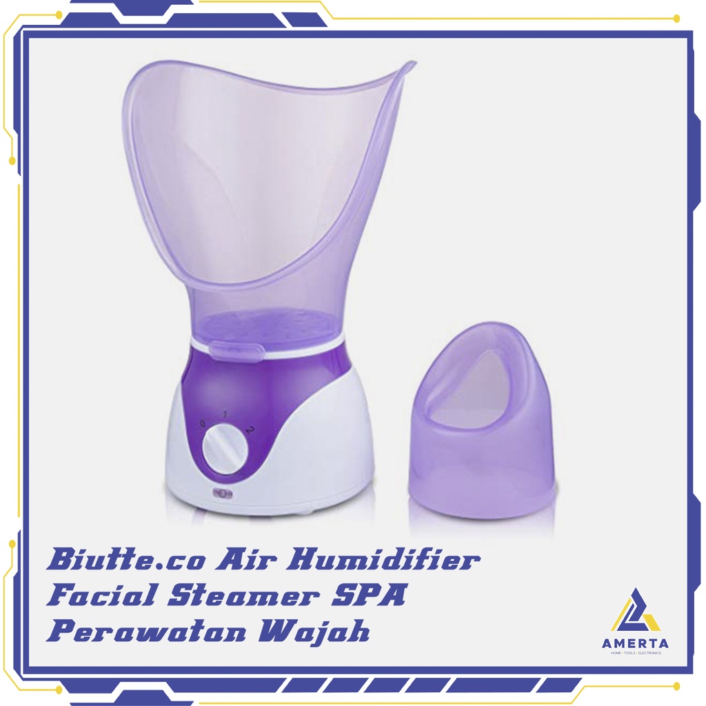 Biutte.co Air Humidifier Facial Steamer SPA Perawatan Wajah