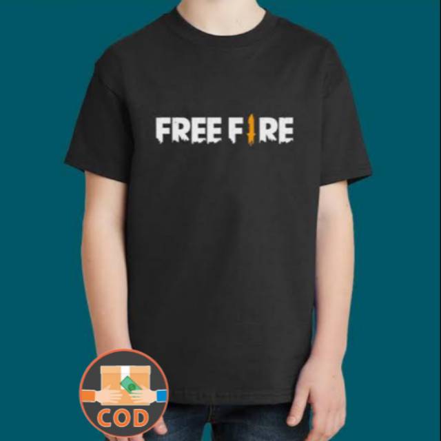 Kaos anak game FF terlaris