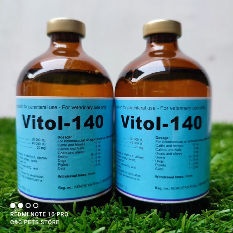 Vitol 140 Injeksi 100 ml