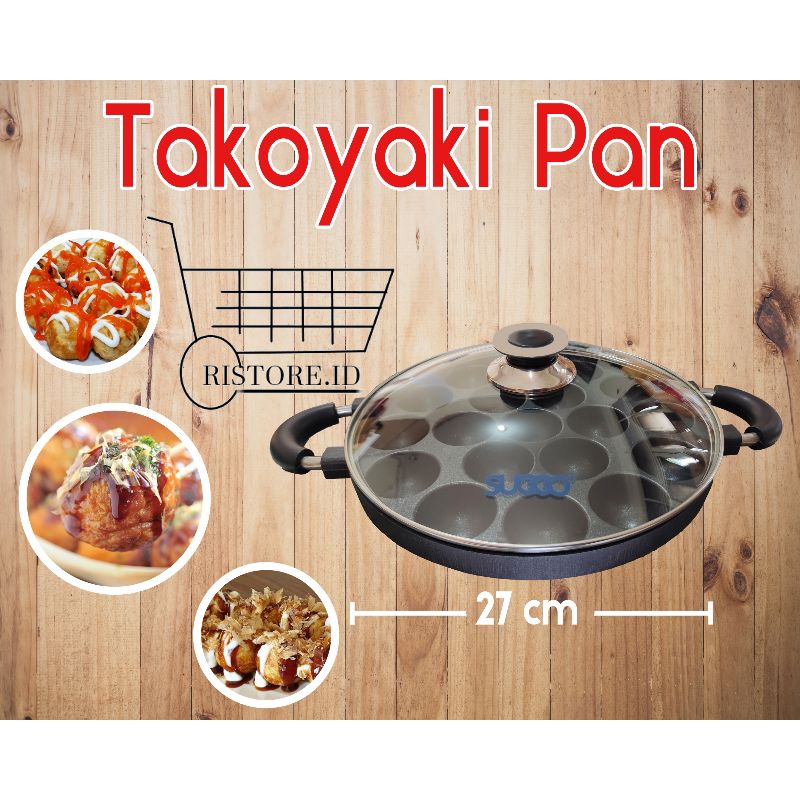 Cetakan takoyaki 19 lubang - Cetakan kue takoyaki - Cetakan 19 lubang suggo - cetakan takoyaki - cetakan 19 suggo