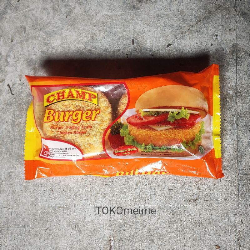 

CHAMP CHICKEN BURGER ISI 6 315gr