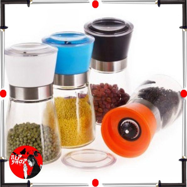 Manual Glass Pepper Grinder