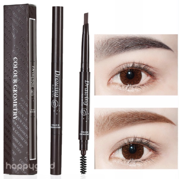 LAMEILA Geometry Colors Eyebrow Pensil Alis Double Heads LA005 783