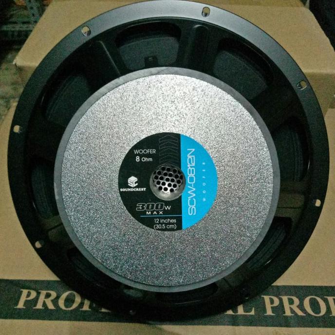 speaker 12 inch Soundcrest SCW 0812N otron1c5 Ayo Order