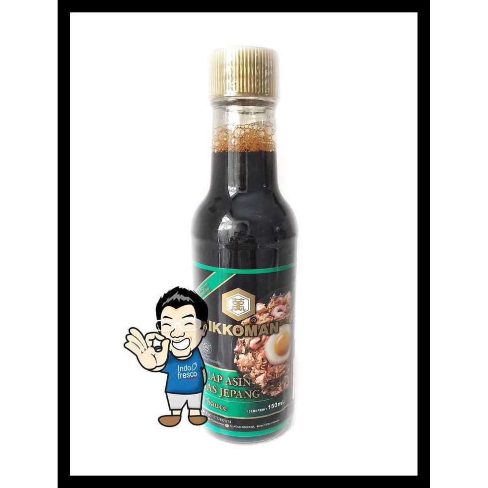 

KIKKOMAN SOY SAUCE ALL PURPOSE- KECAP HALAL- SHOYU 150ML KODE 546