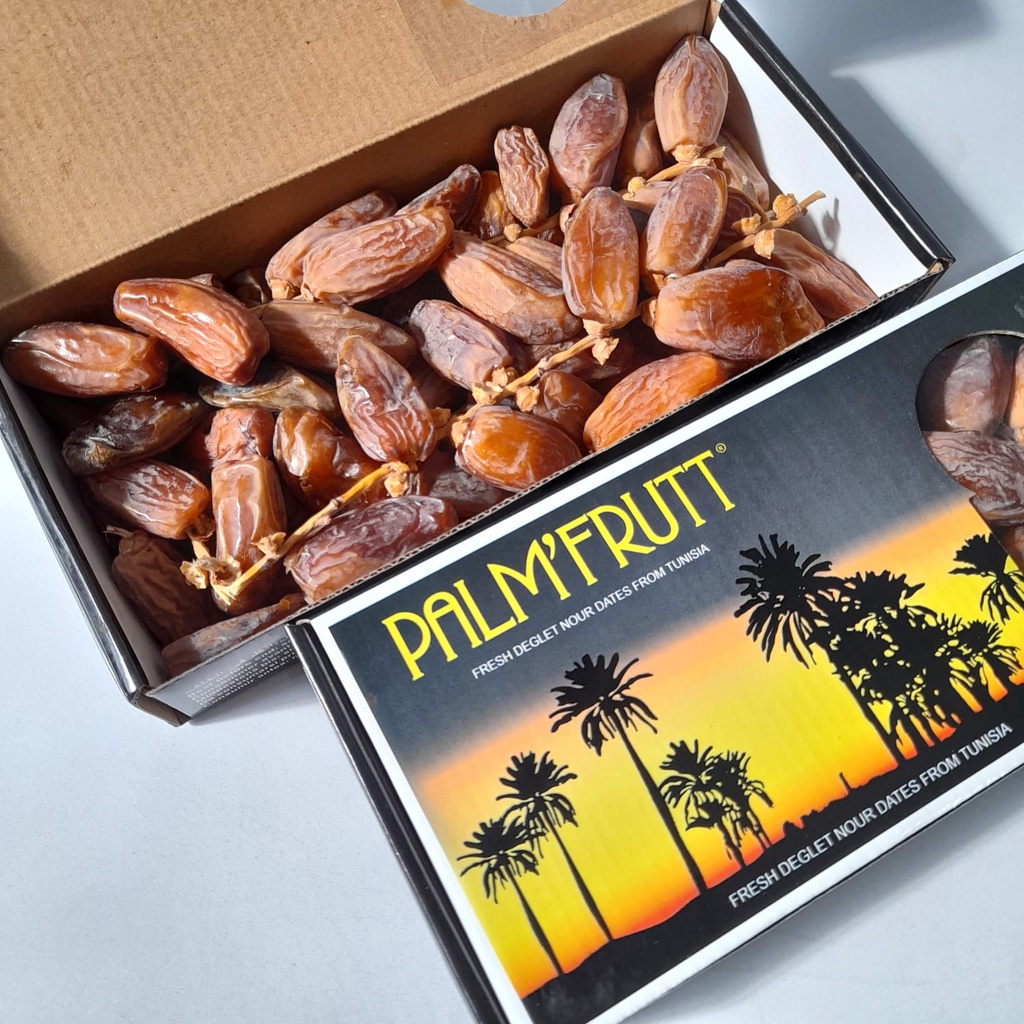 Kurma Palm Frutt 500 Gram | Kurma Tunisia Tangkai Original Merk Palm'Frutt