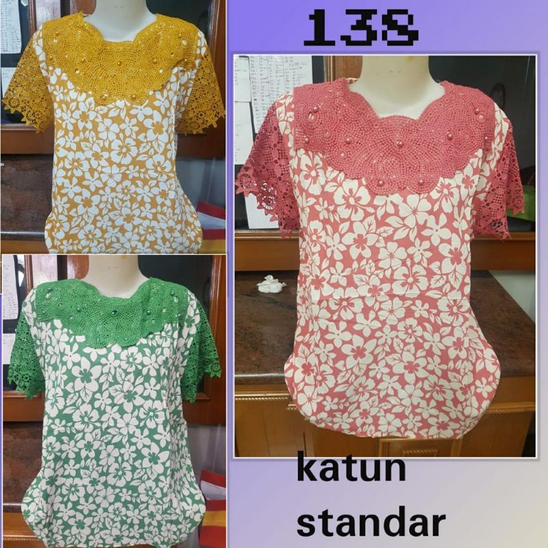 Katun bangkok kombinasi renda import