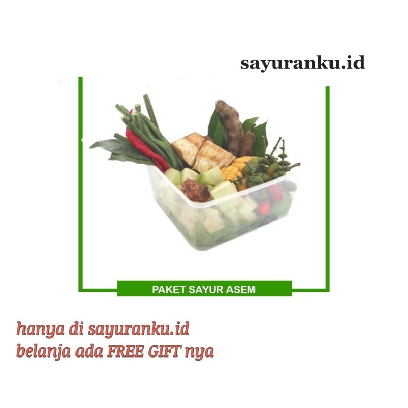 

paket sayur asem + bumbu racik - pack