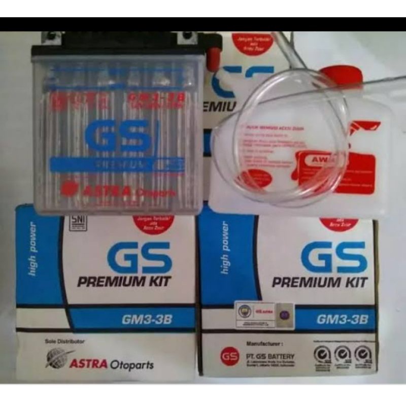 AKI GS ASTRA RX-KING 12V ORIGINAL GS ASTRA RESMI PUSAT