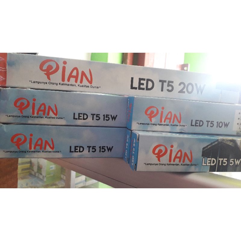 lampu neon LED PIAN T5 10 watt