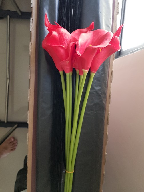 Bunga Lily Latex / Artificial Calla Lily (harga Per Tangkai)