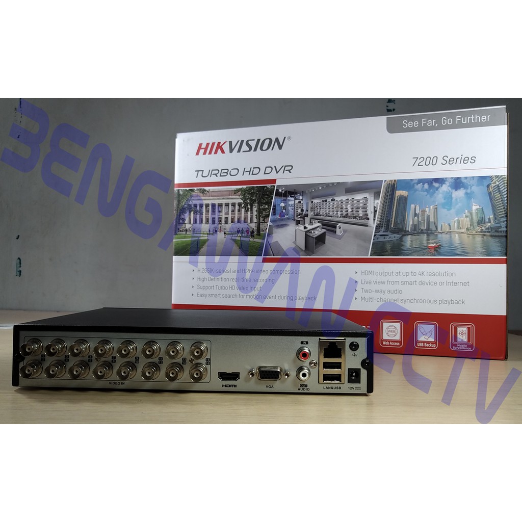 DVR Hikvision DS 7216HQHI K1-E 4MP 16Channel