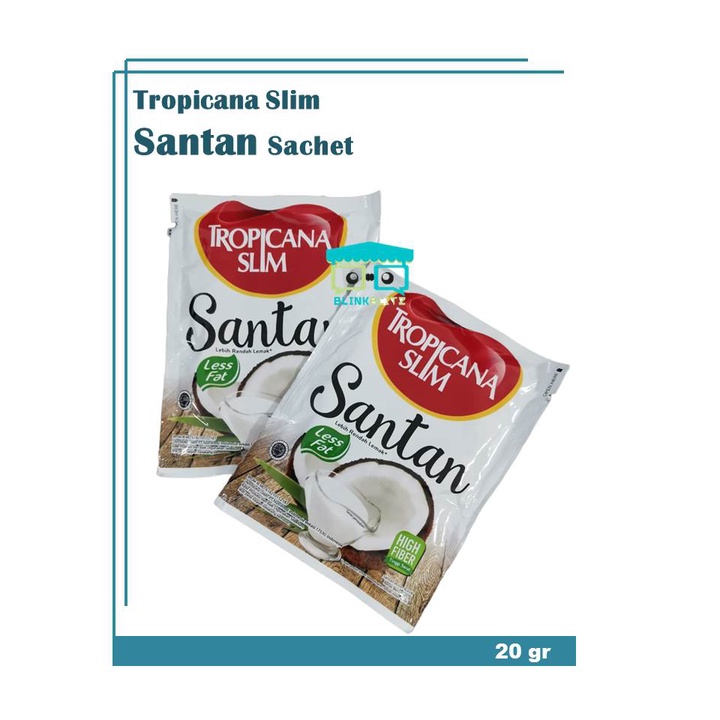 

SACHET Tropicana Slim Santan 1 Santan Kelapa Less Fat High Fiber