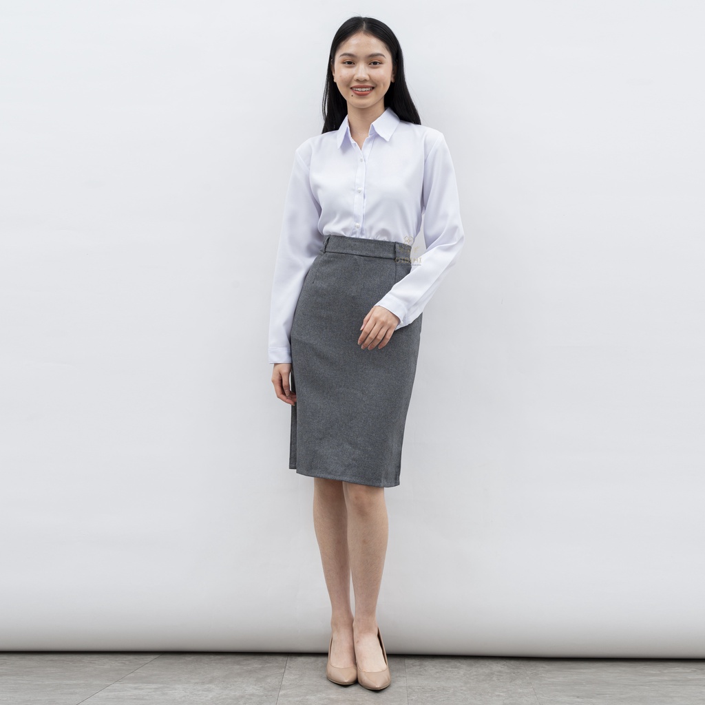 Rok Dibihi Span Pendek Polos Wanita Formal Kerja Kantor Kuliah Bahan Gracella Size Standar Sampai Jumbo