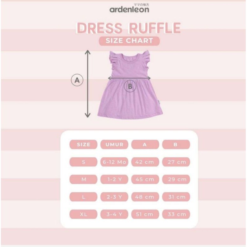 Ardenleon Dress with Ruffle New Colors