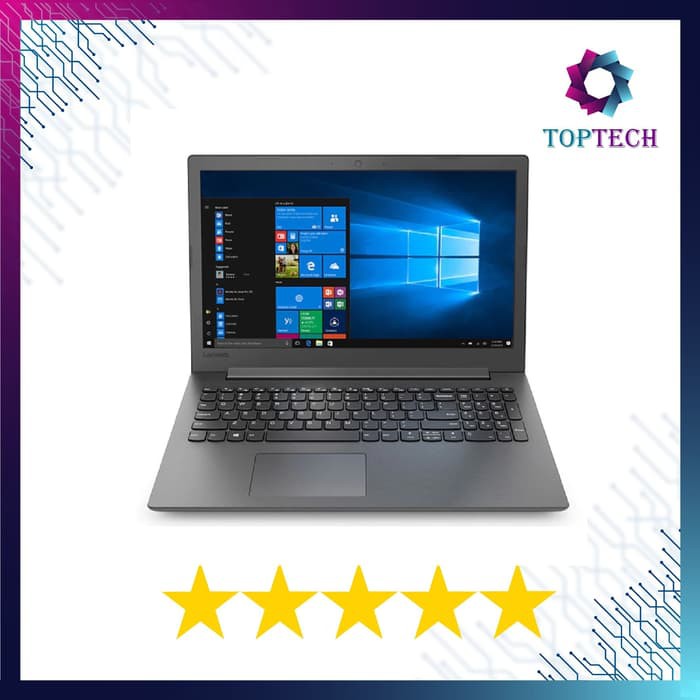 Laptop Lenovo Ideapad 130 I3 7020 4GB 1TB MX110 2GB 15.6 W10 DVDRW Hitam