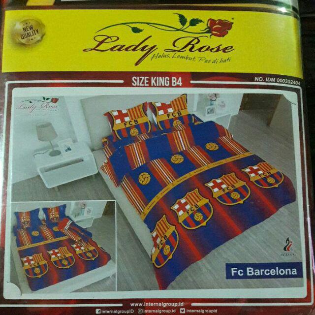 Bonus Bantal Hati Sprei B4 Lady Rose Parisian 180x200