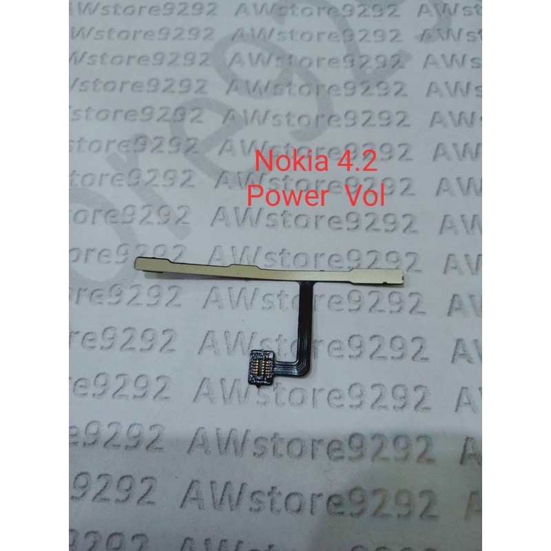 Flexi Flexibel Flexible Power On Off VOLUME NOKIA 4.2 TA1184 TA1133 TA1149