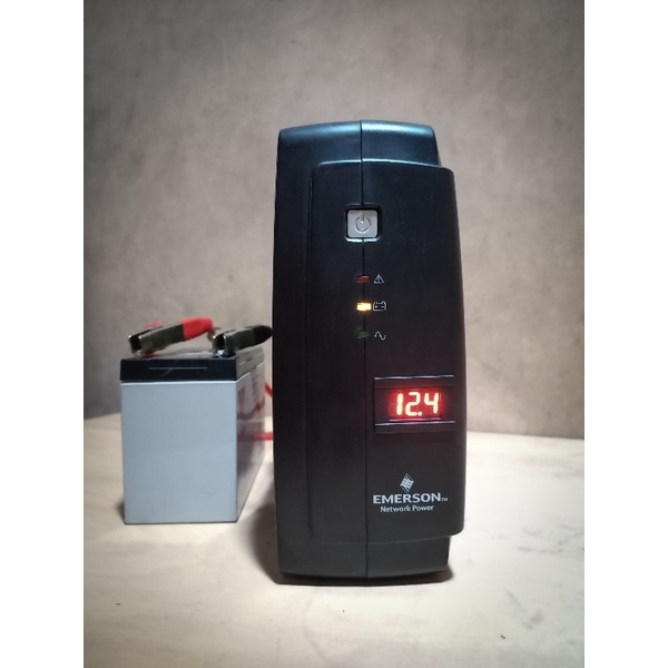 UPS Modif Non Timer Emerson PSA600-SOHO 600va/360w Modifikasi AKi  Eternal Dan Fan pendingin