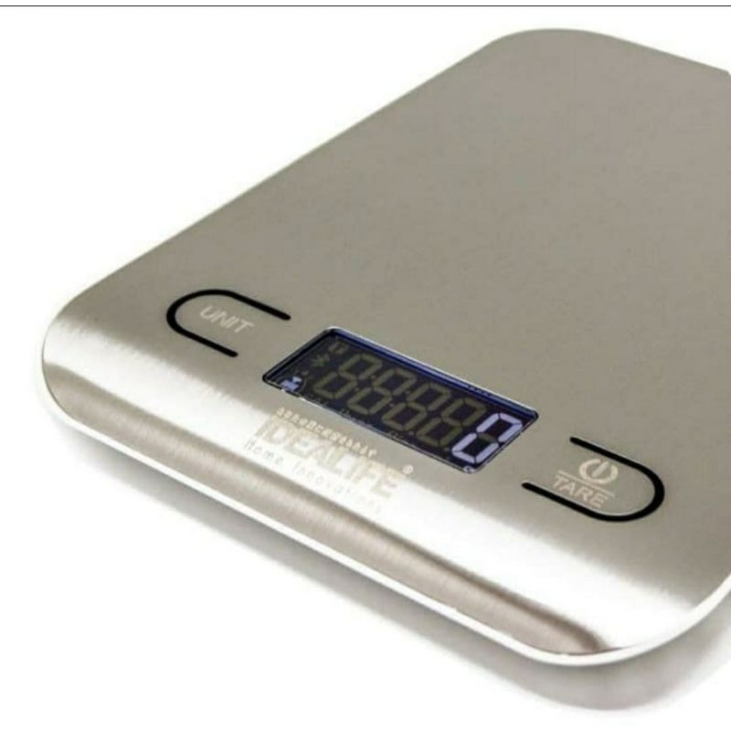 IDEALIFE IL-211SE Digital Kitchen Scale 5KG/1GR Timbangan Kue IL211SE