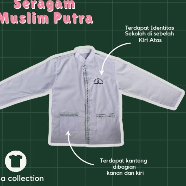 Oke Price.. Seragam Muslim Putra SMPN 5 Tamsel