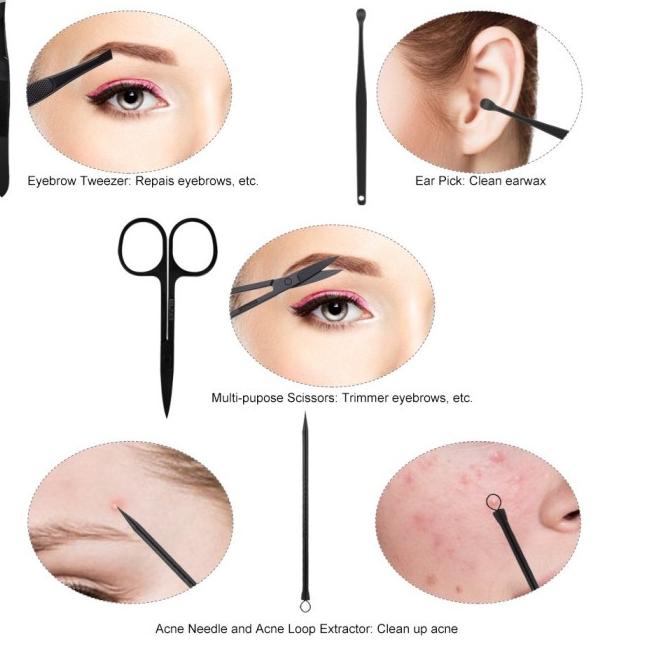 ♜ Gunting Kuku Set Lengkap Alat Kuku Cantengan Manicure Pedicure Nail - 3 pcs ✿