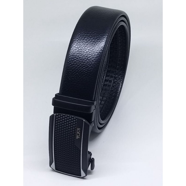 ikat pingang gesper pria kulit asli import tipe rel