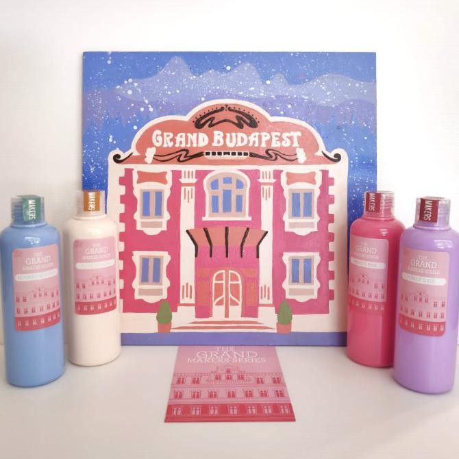 

Acrylic Paint - The Grand Makers Series by Wes Anderson - Set 4 warna