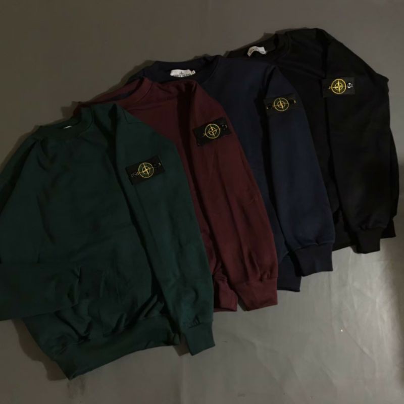 

CREWNECK STONE ISLAND FULL TAG & LABEL