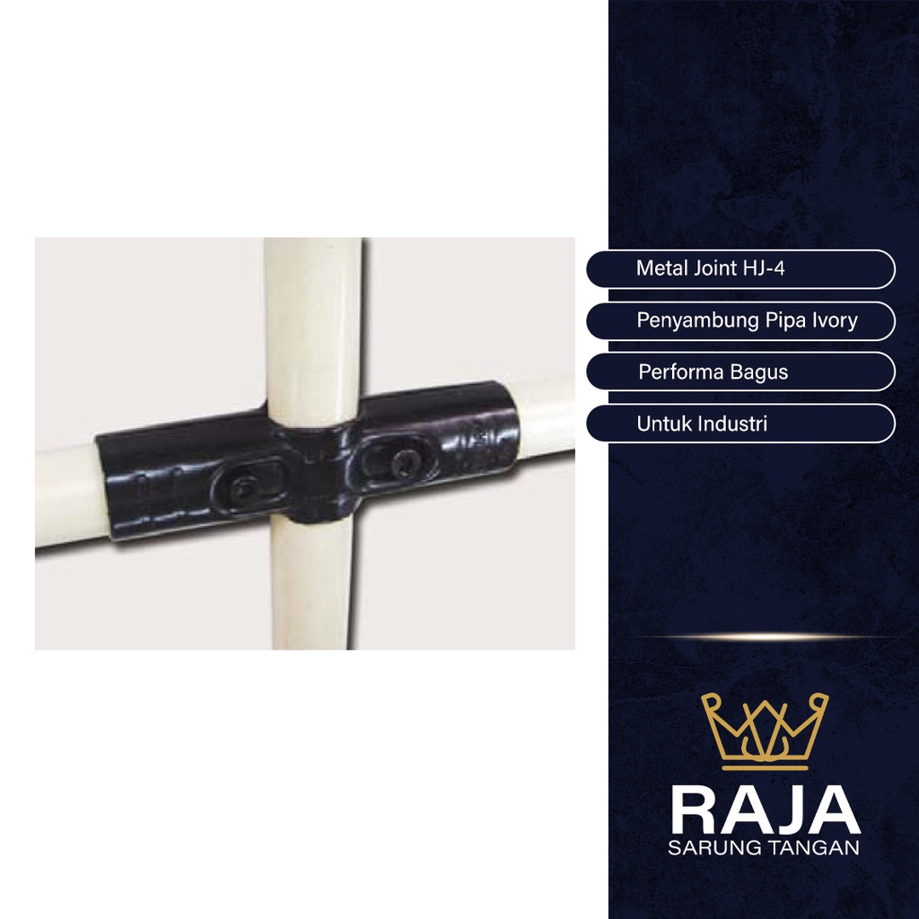 

Metal Joint HJ 4 Metal Joint Black Kualitas Super HJ 4 / HJ 2