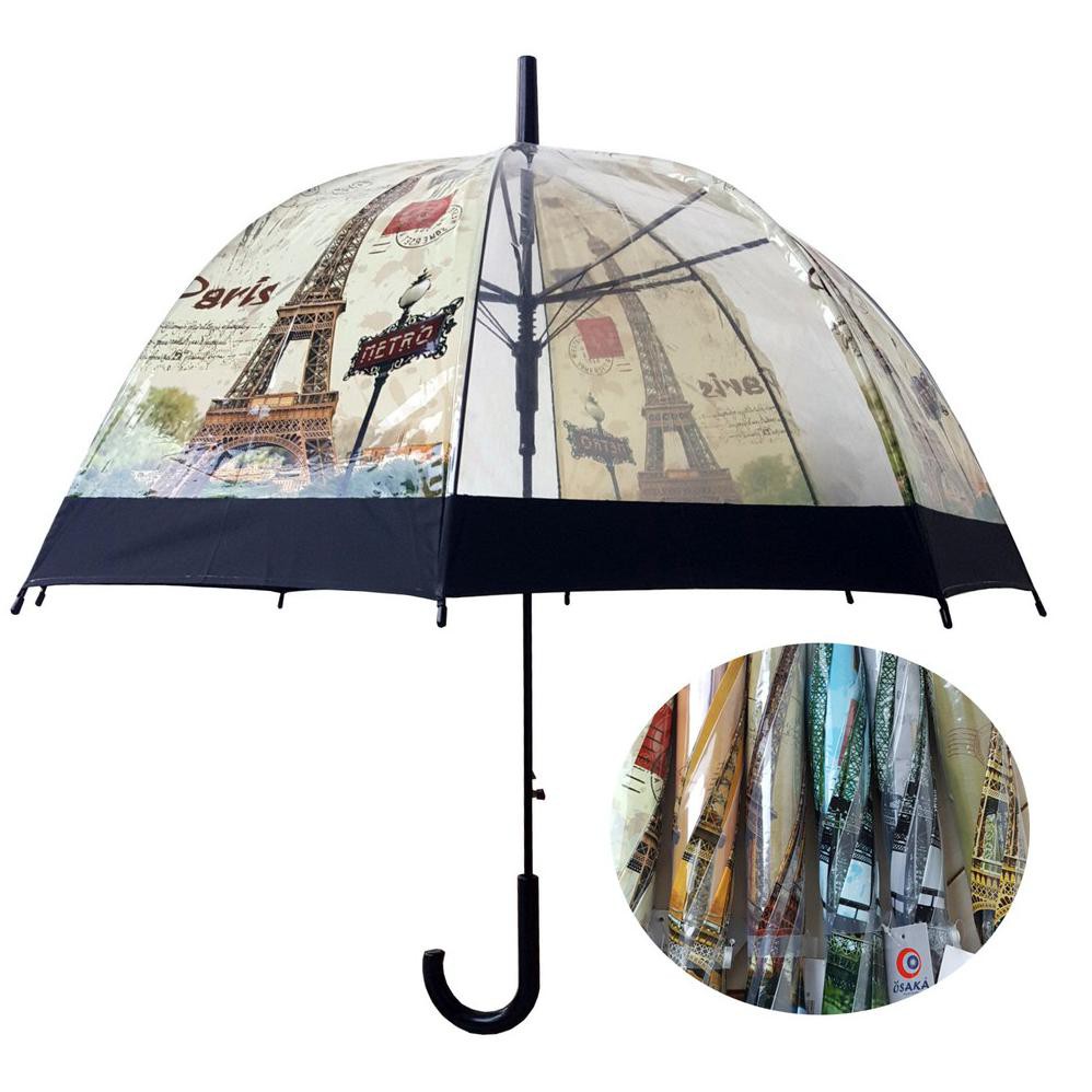 Payung Mangkok / Dome Transparan Paris Ala Korea Murah
