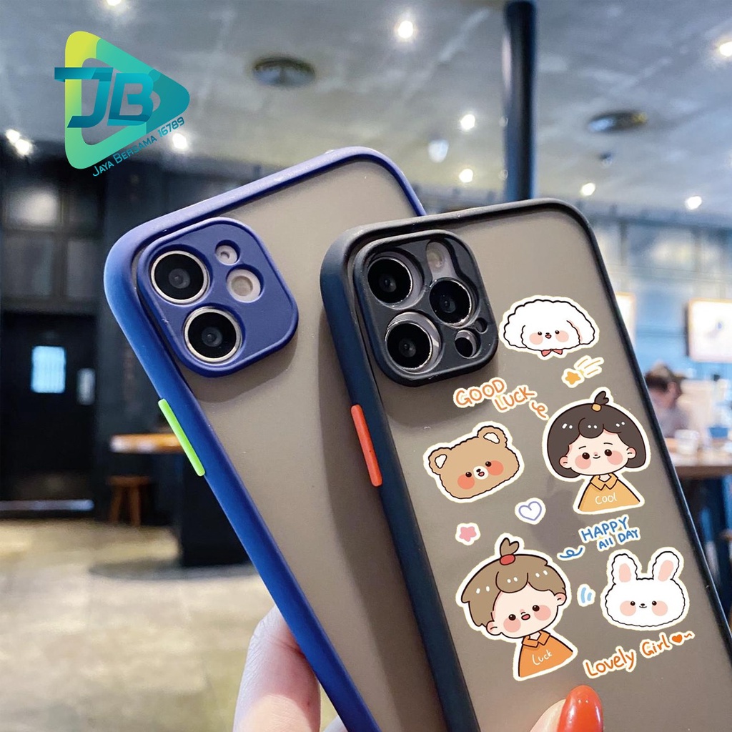 SOFTCASE SLINGCASE DOVE WINTER BEAR OPPO VIVO SAMSUNG XIAOMI REALME IPHONE ALL TYPE JB5080